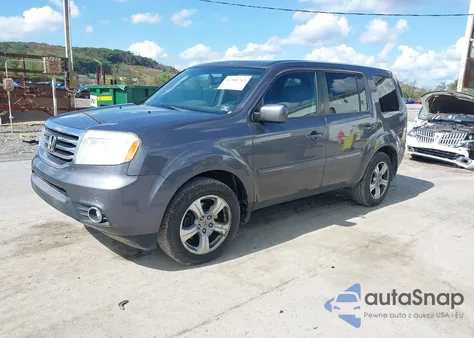 2014 Honda Pilot Ex-L из США, поврежденный, VIN 5FNYF4H60EB055221